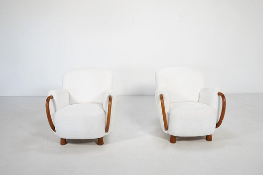 Lounge Chairs by Viggo Boesen for Slagelse Møbelværk, 1930s, Set of 2