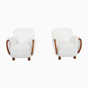 Lounge Chairs by Viggo Boesen for Slagelse Møbelværk, 1930s, Set of 2-TEA-1643596