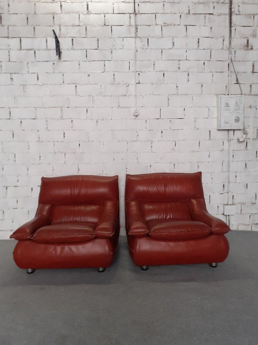 Lounge Chairs from Lev & Lev, 1970s, Set of 2