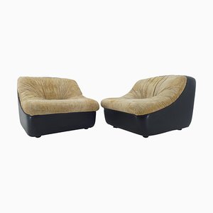 Lounge Chairs, Italy, 1970s, Set of 2-TZ-1033122