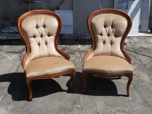 Lounge Chairs, Italy, 1980s, Set of 2-RAQ-681299