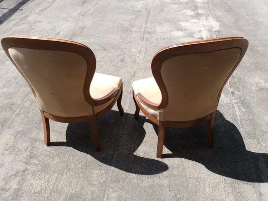 Lounge Chairs, Italy, 1980s, Set of 2-RAQ-681299