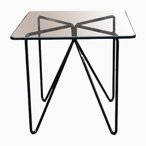 Lounge Coffee Table in Crystal & Iron-AKA-1357814