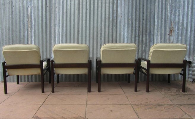 Lounge Easy Chairs by Bror Boije for Dux Miljo Expo, Sweden, 1980s, Set of 4-EA-1257602