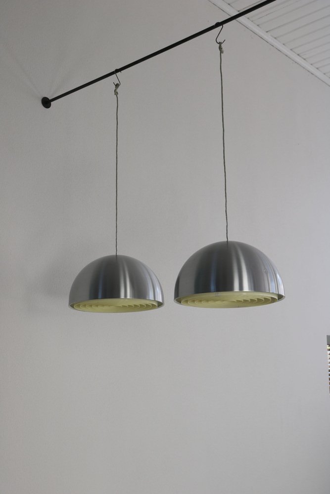 Lousiane Hanging Lamps by Vilhelm Wohlert for Louis Poulsen, Denmark, 1960s, Set of 2