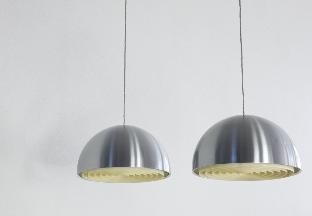 Lousiane Hanging Lamps by Vilhelm Wohlert for Louis Poulsen, Denmark, 1960s, Set of 2