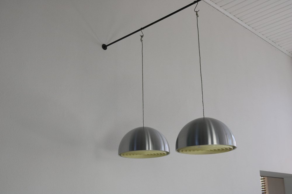 Lousiane Hanging Lamps by Vilhelm Wohlert for Louis Poulsen, Denmark, 1960s, Set of 2