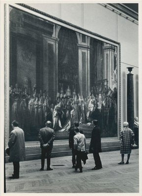 Louvre, 1950s, Black and White Photograph-DYV-1219792