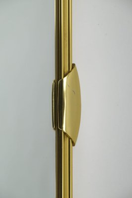 Lovely Brass Wall Mirror, 1950s-KQB-1283348