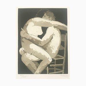 Lovers I - Original Etching by Giacomo Manzù - 1970 1970-ZCI-756806