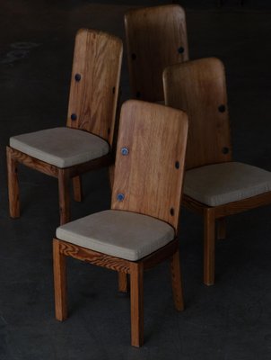 Lovö Chairs attributed to Axel Einar-Hjorth, 1930s, Set of 6-QU-1756216