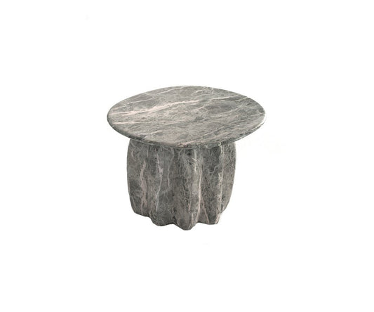 Low Bolero Marble Accent Table by Alter Ego Studio