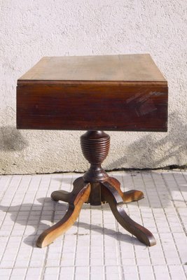 Low Coffee Table in Mahogany, England, 1890s-RAQ-1417002