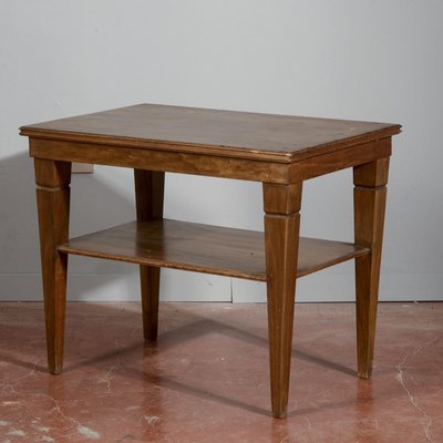 Low Coffee Table with Double Top, 1940s-RAQ-2034146