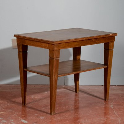 Low Coffee Table with Double Top, 1940s-RAQ-2034146