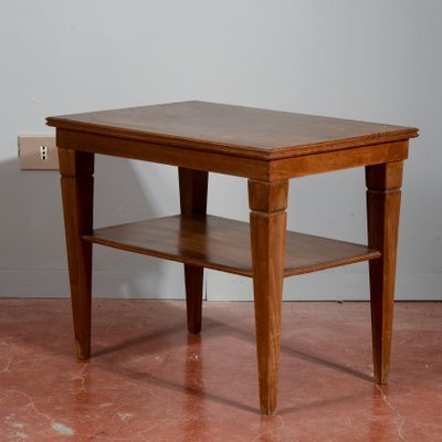 Low Coffee Table with Double Top, 1940s-RAQ-2034146