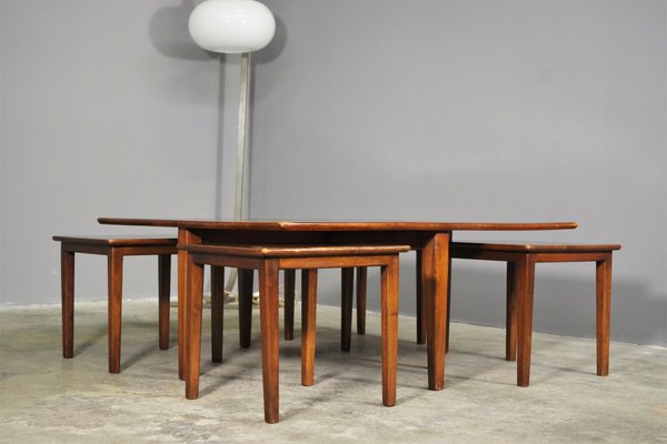 Low Coffee Tables, 1970s, Set of 5-KNM-1219543