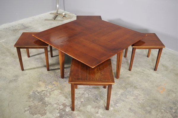 Low Coffee Tables, 1970s, Set of 5-KNM-1219543