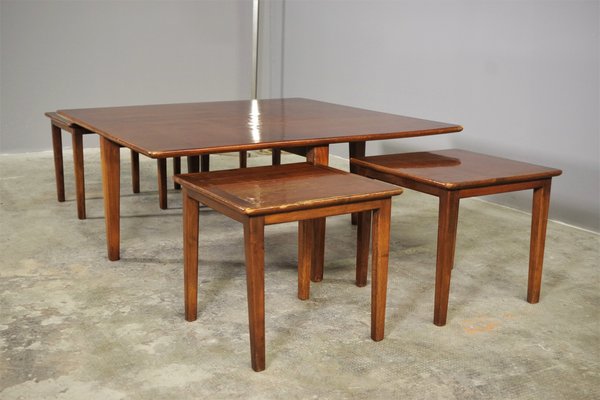 Low Coffee Tables, 1970s, Set of 5-KNM-1219543