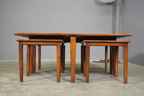 Low Coffee Tables, 1970s, Set of 5-KNM-1219543