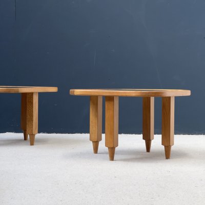 Low Coffee Tables by Guillerme and Chambron for Votre Maison, 1950s, Set of 2-EAJ-1740636