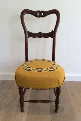 Low Mahogany Side Chairs, 19th-Century, Set of 2-BA-1365682