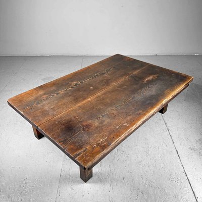 Low Meiji Era Minimalist Table, Japan, 1890s-DWL-1769016