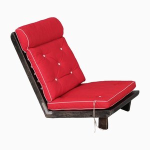 Low Mid-Century French Alpine Lounge Chair-JRP-1235606