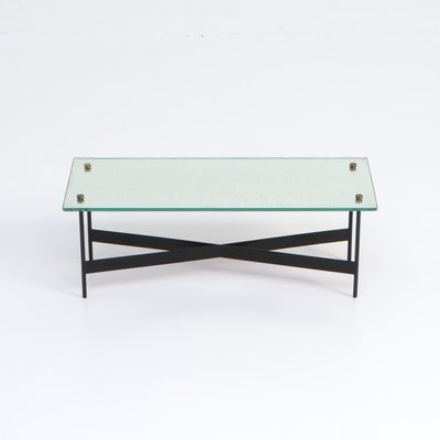 Low Mirror Coffee Table Attributed to Alfred Hendrickx, 1950s-VT-639822