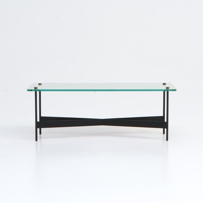 Low Mirror Coffee Table Attributed to Alfred Hendrickx, 1950s-VT-639822