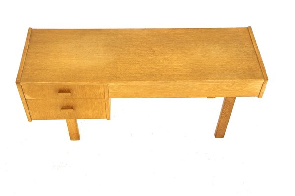 Low Oak Chest of Drawers from Svensk Möbelindustri, Sweden, 1960-GEK-1409524