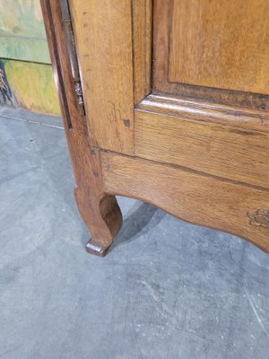 Low Sideboard Carved in Norman Oak-GBA-2043747