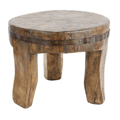 Low Stool in Wood-NQ-1780885