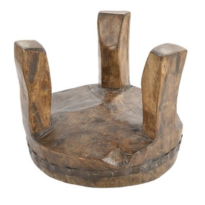 Low Stool in Wood-NQ-1780885