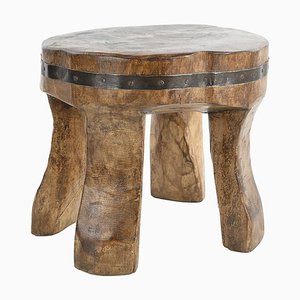 Low Stool in Wood-NQ-1780885