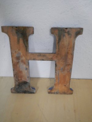 Lowercase Letter H in Terracotta, 1940-WWQ-1354253