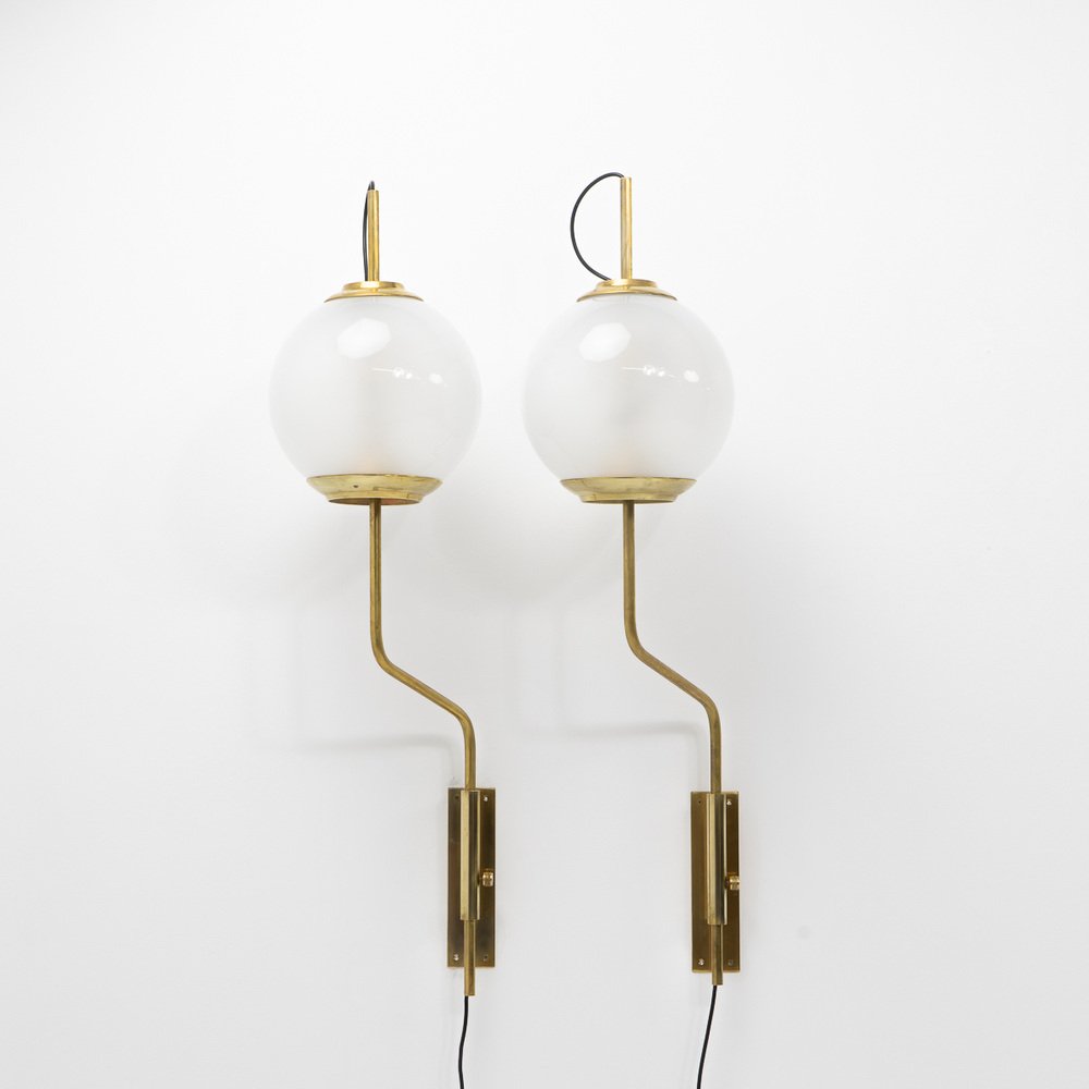 LP11 Wall Lights by Luigi Caccia Domini for Azucena, 1950s, Set of 2