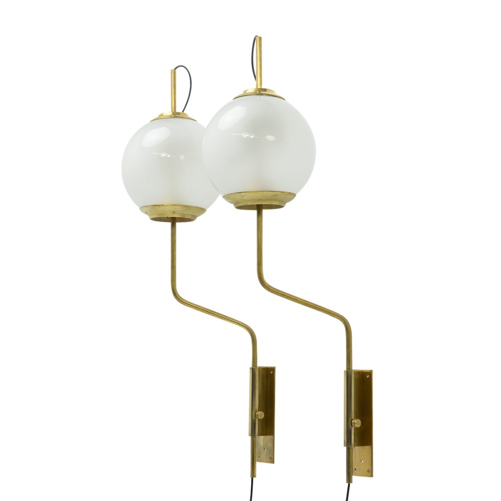 LP11 Wall Lights by Luigi Caccia Domini for Azucena, 1950s, Set of 2