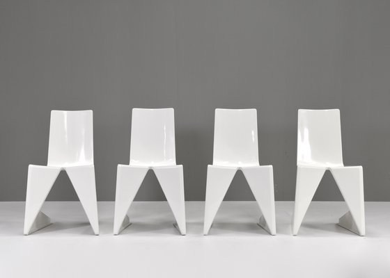 LRC Dining Chairs by Wiel Arets for Lensvelt, Set of 4-TE-1311205