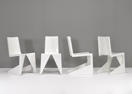 LRC Dining Chairs by Wiel Arets for Lensvelt, Set of 4-TE-1311205