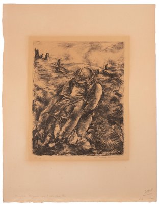 Luc-Albert Moreau, Soldiers, Early 20th Century, Lithograph