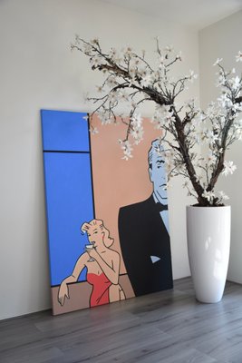 Luc Verschuuren, Cocktail, 2001, Oil on Canvas & Acrylic & Canvas-IEI-2016039