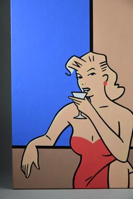 Luc Verschuuren, Cocktail, 2001, Oil on Canvas & Acrylic & Canvas-IEI-2016039