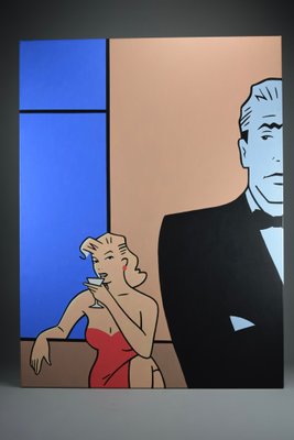 Luc Verschuuren, Cocktail, 2001, Oil on Canvas & Acrylic & Canvas-IEI-2016039