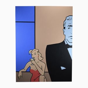 Luc Verschuuren, Cocktail, 2001, Oil on Canvas & Acrylic & Canvas-IEI-2016039