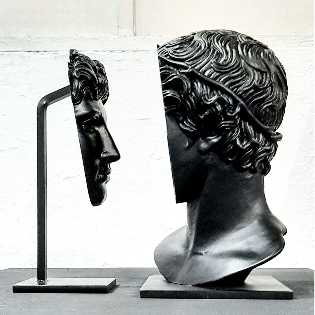 Luca Izzo, Introspection, 2024, Resin & Steel