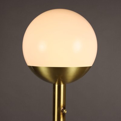 Luci P428 Floor Lamp in Brass & Glass by Pia Guidetti Crippa, Italy, 1970s-VMM-2042322