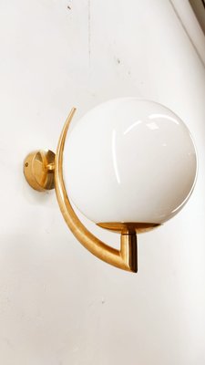 Lucid Sphere Sconce-QLH-1050579