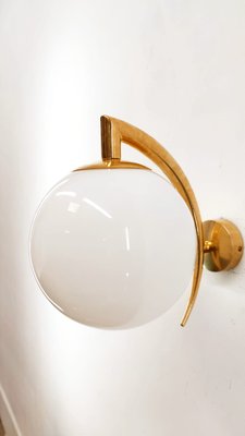 Lucid Sphere Sconce-QLH-1050579