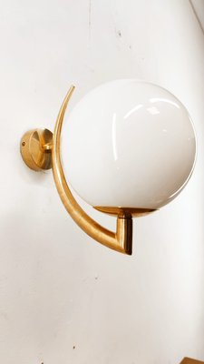 Lucid Sphere Sconce-QLH-1050579